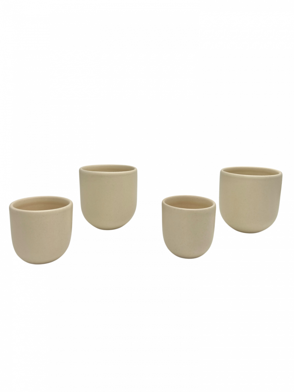 Set 2 Pahare Cafea Novum Margo Vanilie (1 pahar 80ml, 1 pahar 250ml) [4]