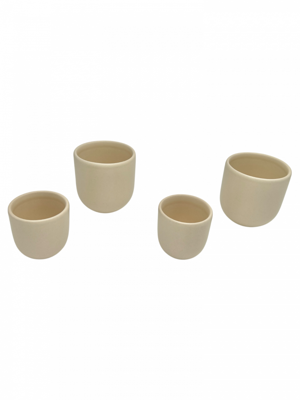 Set 2 Pahare Cafea Novum Margo Vanilie (1 pahar 80ml, 1 pahar 250ml) [9]