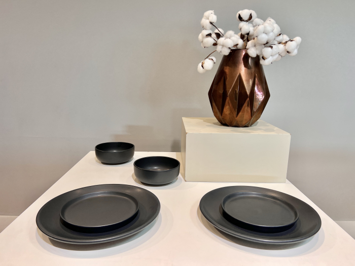 Set 2 Piese Vulcano DUO Lucios (Platou 29cm+Farfurie Lucioasa 20cm) [5]