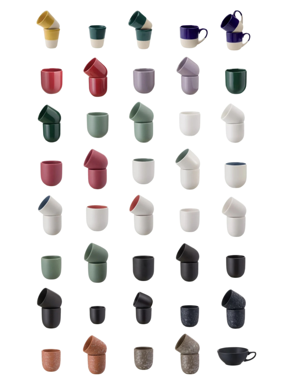 ceasca cafea NOVUM ceramica glazurata manual [5]