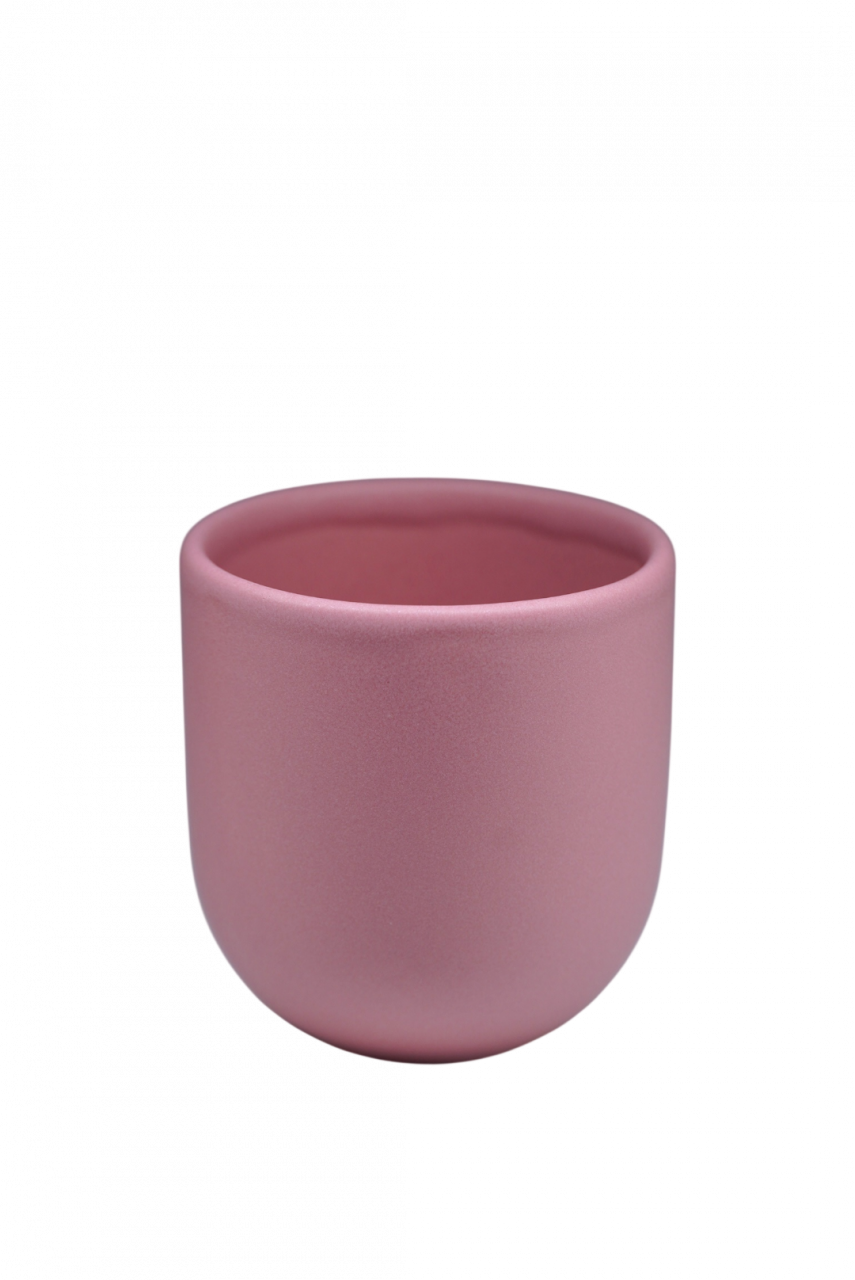 Set 3 Cești Cafea NOVUM Pink Forever Mom – Ceramică Mată Roz [2]