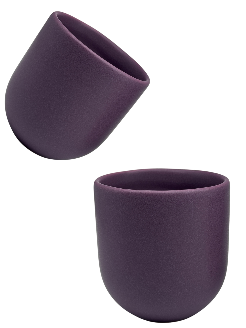Set 3 Pahare Cafea NOVUM Velaris Purple Dynastia – Ceramică Mov Regal Mat [7]