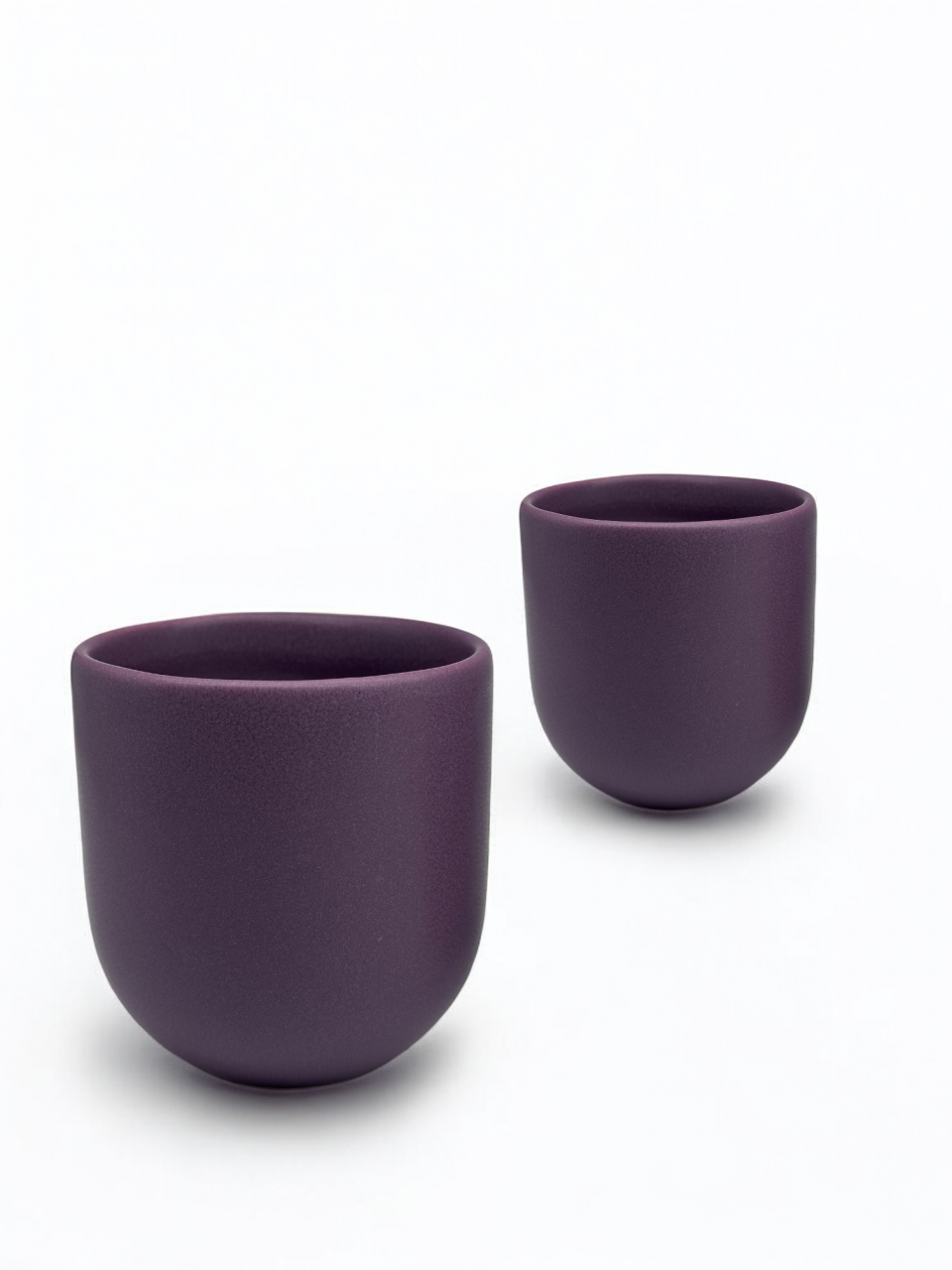 Set 3 Pahare Cafea NOVUM Velaris Purple Dynastia – Ceramică Mov Regal Mat [6]