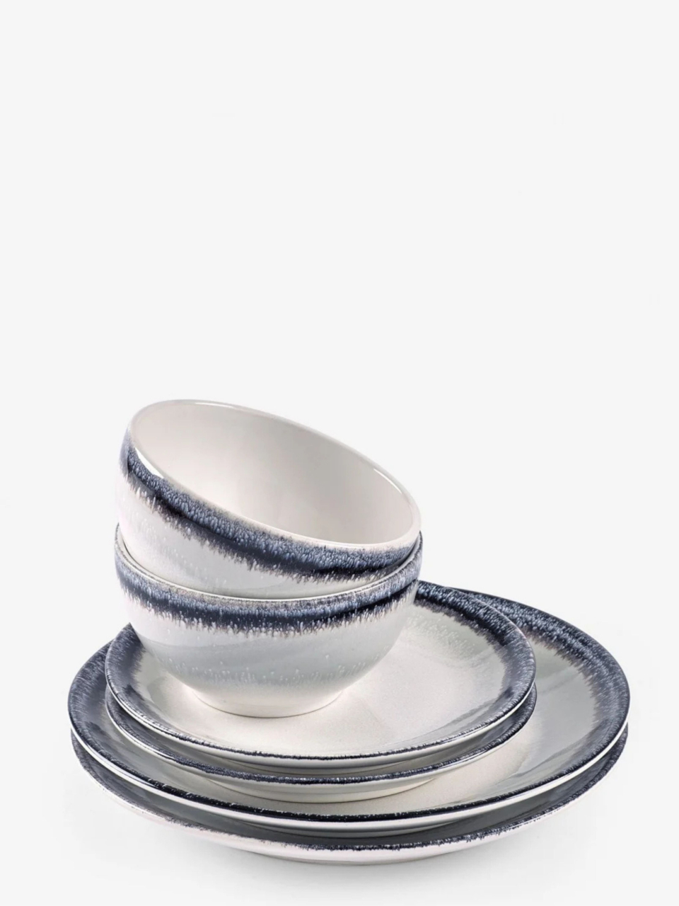 Set 3 Piese Antalis Grey (farfurie Mare, farfurie mica, bol), la comandă, 50 de seturi [4]