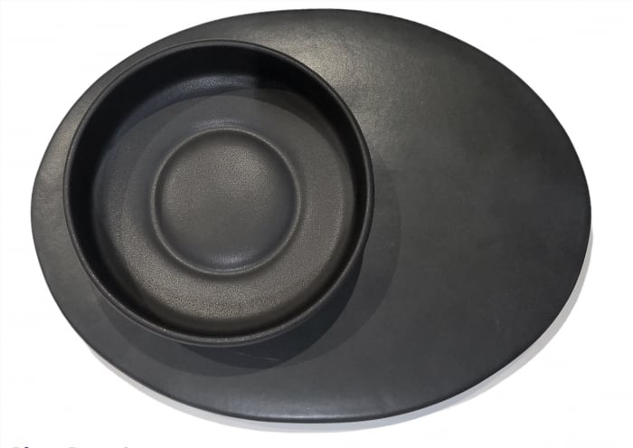 Set 3 Piese Sushi Vulcano (Platou, Farfurie, Bol) [8]