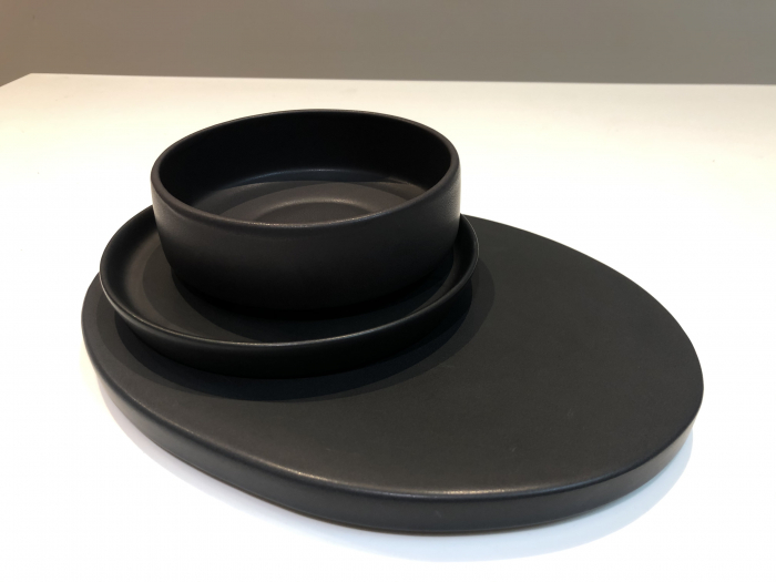 Set 3 Piese Sushi Vulcano (Platou, Farfurie, Bol) [2]