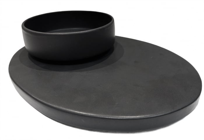 Set 3 Piese Sushi Vulcano (Platou, Farfurie, Bol) [5]