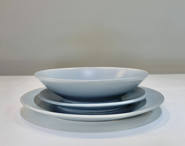 Set 3 Piese Tognana Gri  ( Farfurie Mare, Farfurie Mica, Bol ) [2]