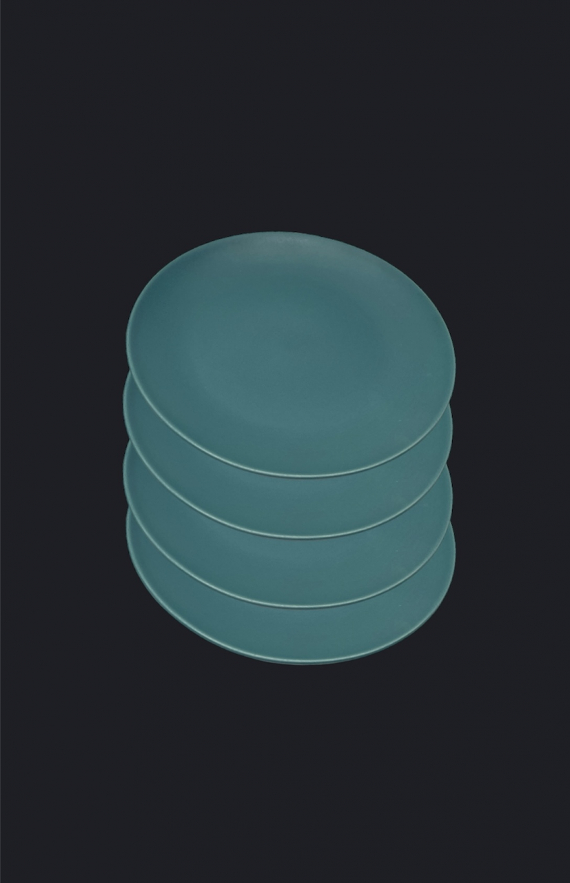 Set 4 Farfurii MADE Pantone Verde Menta Mat 26 cm [4]