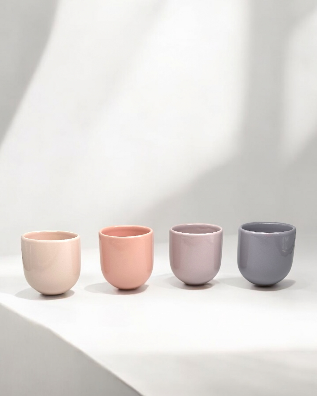 SET 4 PAHARE CAFEA CERAMICÃ NOVUM SPRINGTIME PASTEL 250ML [8]