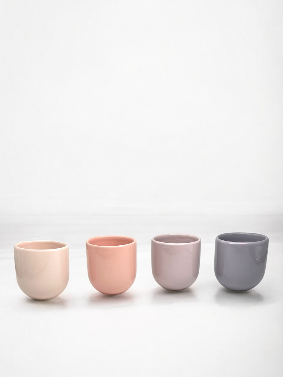 SET 4 PAHARE CAFEA CERAMICÃ NOVUM SPRINGTIME PASTEL 250ML [6]