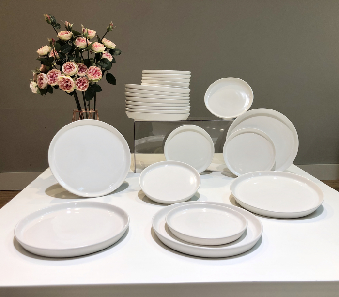 Set 4 Farfurii Casablanca (2F+2F Alb) [4]