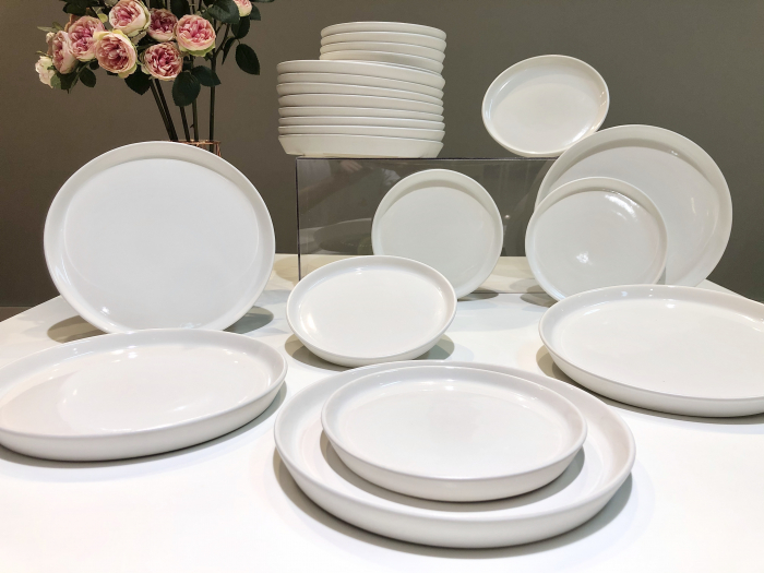 Set 4 Farfurii Casablanca (2F+2F Alb) [7]