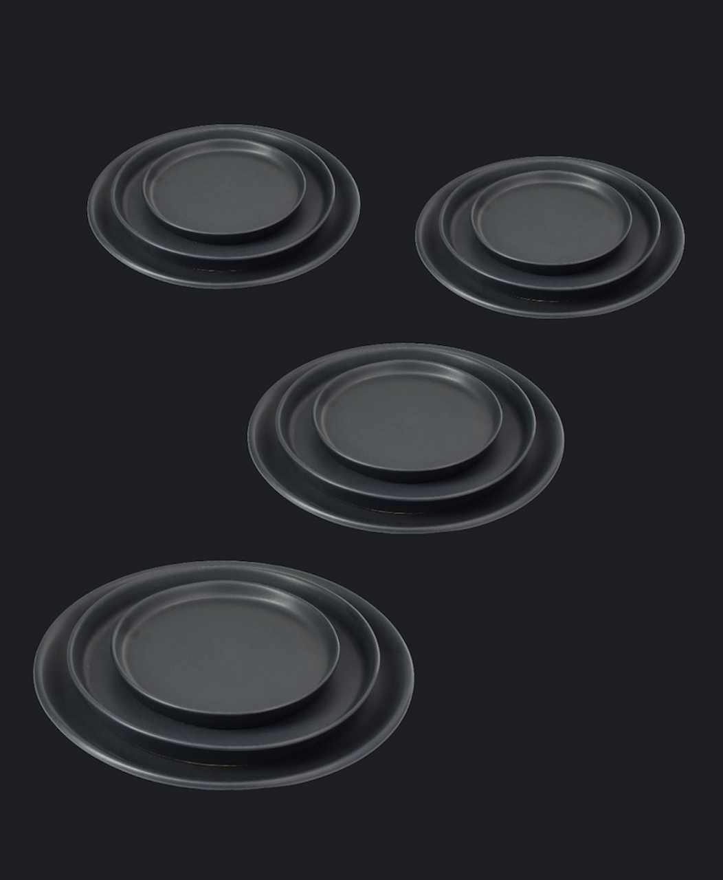 Set Cadou 24 Farfurii Vulcano Eveniemnte (6 Platouri 30cm, 6 Farfurii 25cm, 6 Farfurii 20cm, 6 boluri 400ml) LA COMANDÃ 25 de seturi [8]