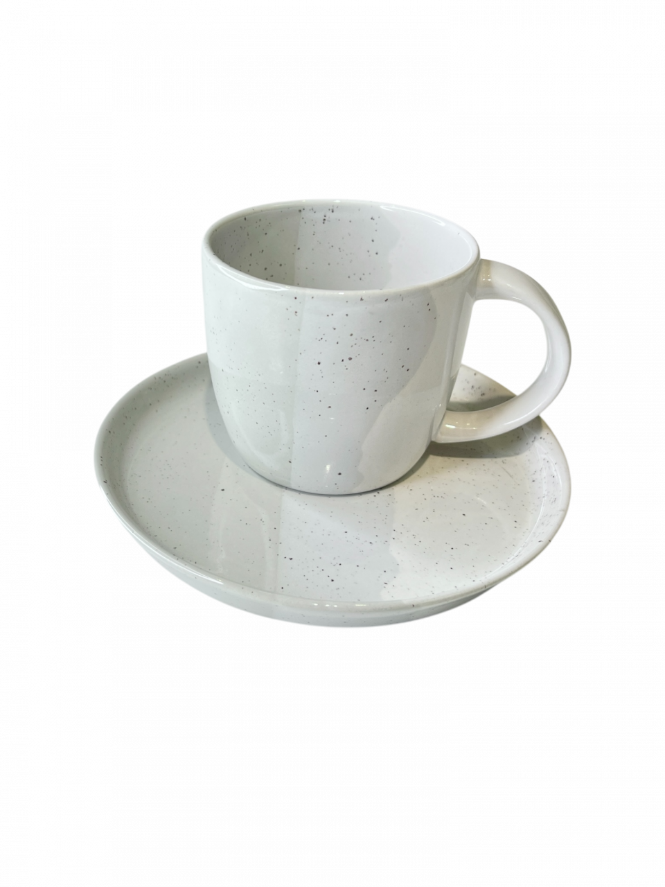 Set Cafea Canã și Farfurie Artizan Gri (1 canã 450ml, 1 farfurie 20cm) [3]