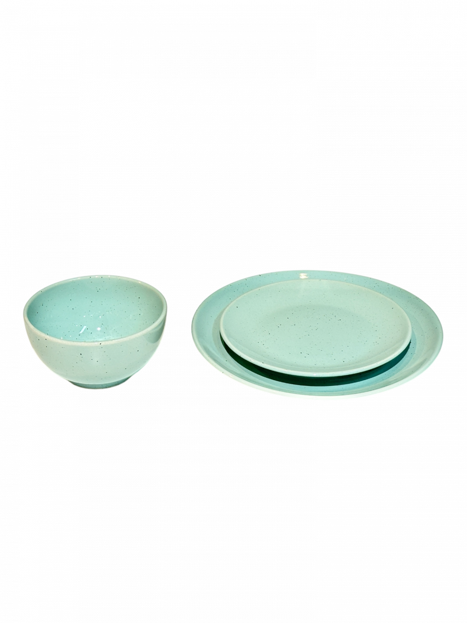 Set Farfurii 3 piese Mineral Aquamarine ( 1 Farfurie 26cm, 1 Farfurie 20cm, 1 Bol 480ml) [3]
