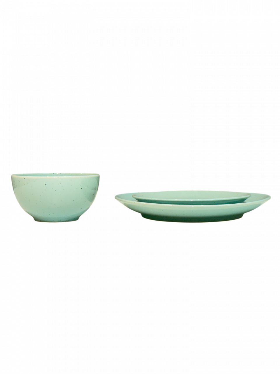 Set Farfurii 3 piese Mineral Aquamarine ( 1 Farfurie 26cm, 1 Farfurie 20cm, 1 Bol 480ml) [4]