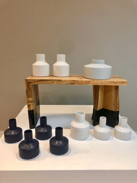 Vazã Medie Sakura  Alb (Japan design handmade) [6]