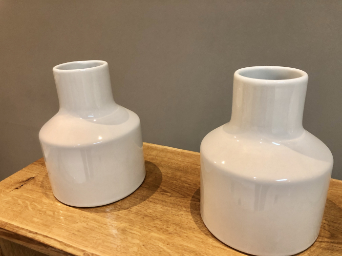 Vazã Medie Sakura  Alb (Japan design handmade) [9]