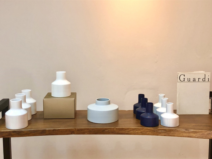 Vazã Medie Sakura  Alb (Japan design handmade) [10]