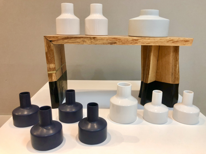 Vazã Micã Sakura (indigo) Japan design handmade [3]