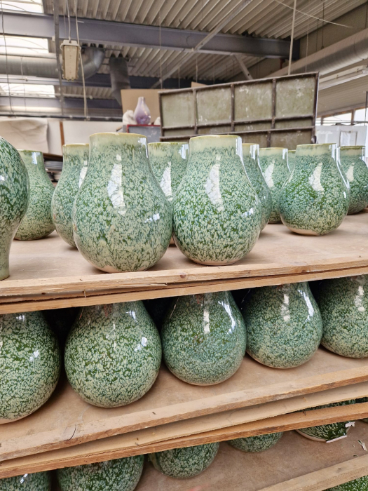 Vaza Infinity Green Spring (21,5cm inaltime, 16,5cm latime) Black Friday [4]