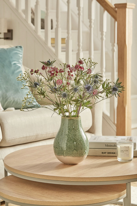 Vaza Infinity Green Spring (21,5cm inaltime, 16,5cm latime) Black Friday [2]