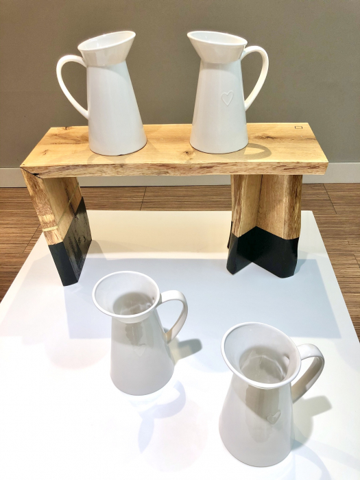 Vazã tip Canã Love (30cm Albã, Carafã Lapte) [4]