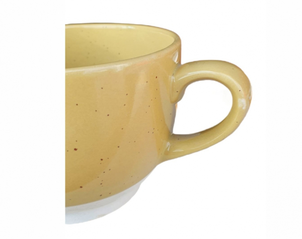 Set 4 x Cana Galbena cu baza Alba [3]