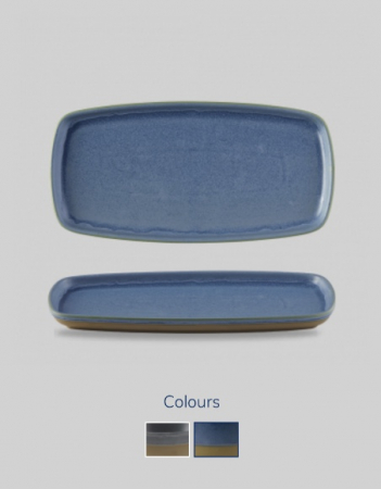 Platou Heritage Albastru Servire 30cm [0]