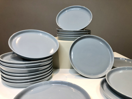 Farfurie Mare Nebula (Gri-Albastru 26cm) [0]