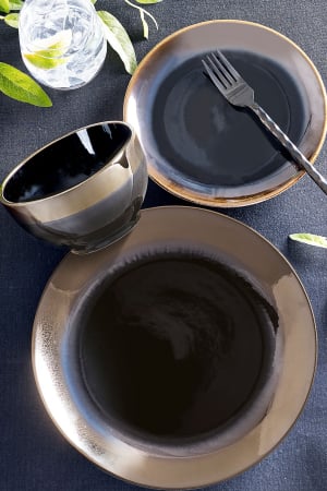 Bol AGORA (Negru Lucios Cupru Auriu) 400 ml [1]