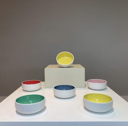 Bol COLORAT Roz (Alb Perlat exterior Roz interior) [4]