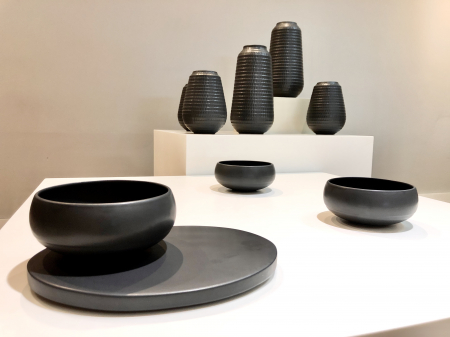 Bol Ramen Colectia Vulcano (1000ml, Negru Carbon Mat, Design Japonez) [6]