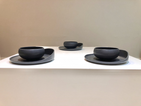 Bol Ramen Colectia Vulcano (1000ml, Negru Carbon Mat, Design Japonez) [7]