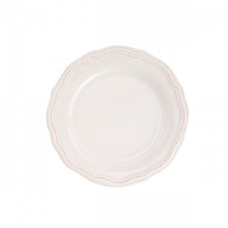 OUTLET -60% - Set 4 Farfurii Aperitiv Vintage White 21,5cm - Ceramica Premium