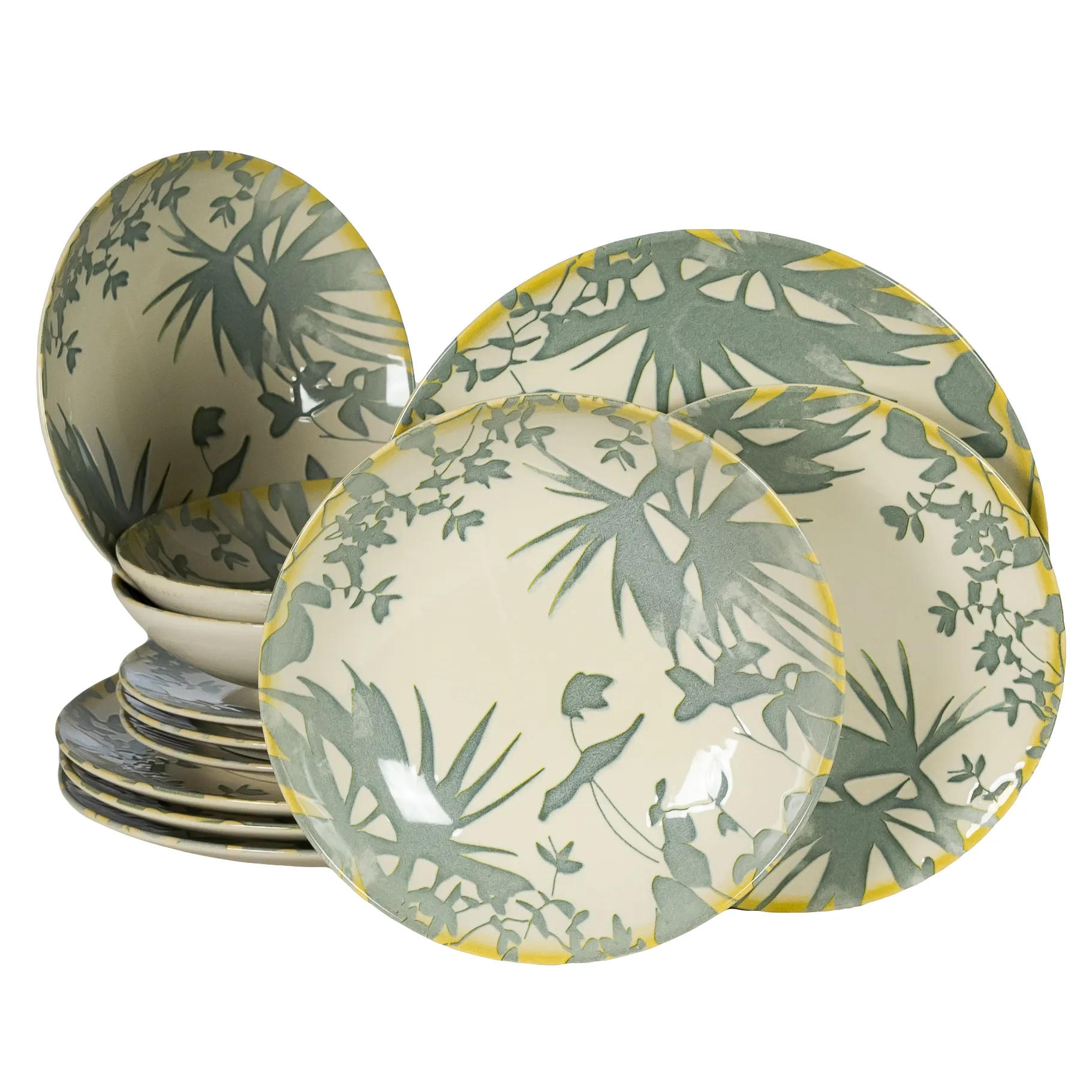 Farfurie Desert Summer 44 Gri ( 20 cm diametru) [5]