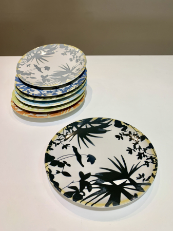 Farfurie Desert Summer 55 Negru ( 20 cm diametru) [2]