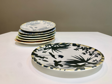 Farfurie Desert Summer 55 Negru ( 20 cm diametru) [1]