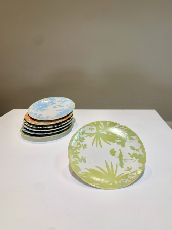 Farfurie Desert Summer 77 Verde Deschis ( 20 cm diametru) [1]