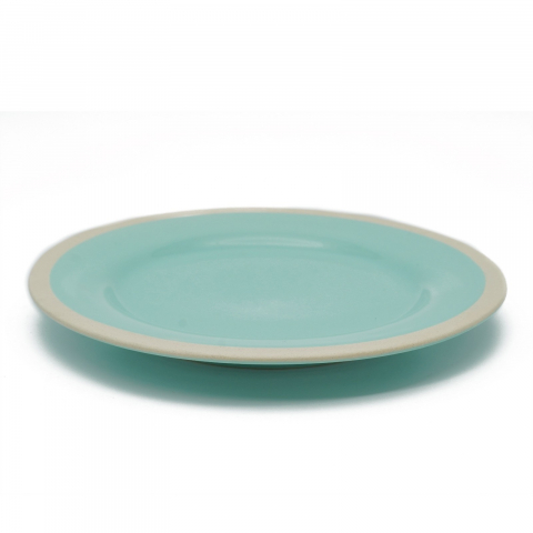 Farfurie Glaze Aquamarine 20cm desert (glazurã albastru-verde aquamarine) [3]