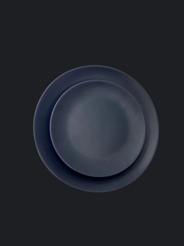 Depozit HORECA din STOC Restaurante și Cafenele B2B - Farfurie Mare 26cm MADE Pantone Indigo Cerneală Mat