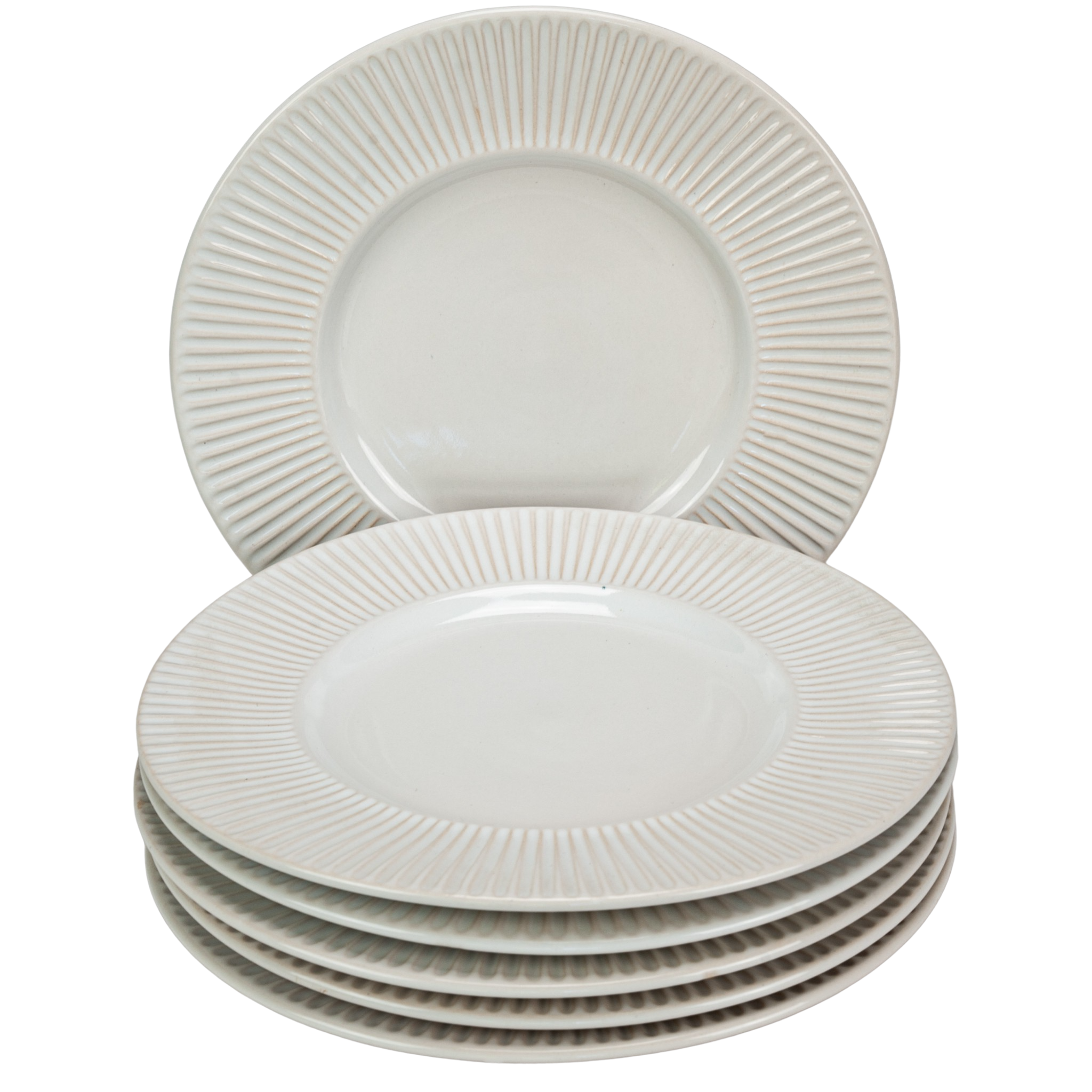 Farfurie Mare Întinsa Soleil Alb ( 27 cm diametru) [2]