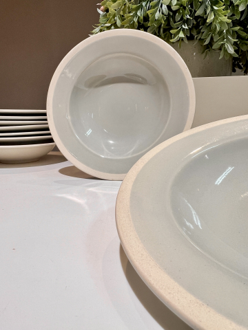 Farfurie Paste Glaze Gri Antracit (26cm glazurat manual) [5]