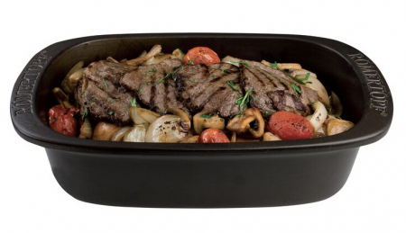 Formã Vas Cuptor Romertopf Vulcano Neagrã Cuptor ( Mare 4-6 persoane) [2]