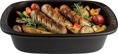 Formã Vas Cuptor Romertopf Vulcano Neagrã Cuptor ( Mare 4-6 persoane) [5]