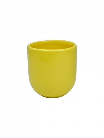 Căni & Cești - Pahar Cafea NOVUM Lemon Elixir 250 ml Ceramică Galben Lucios