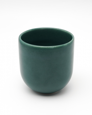 Pahar Cafea Novum Verde Emerald 250ml (Glazurat Manual) [5]