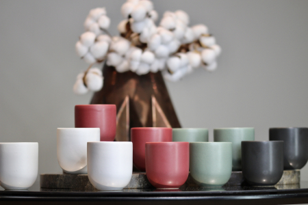 Pahar Ceramica Senso Novum (Verde Menta Pudrat-Mat, 250ml) Gresie Glazuratã Manual [8]