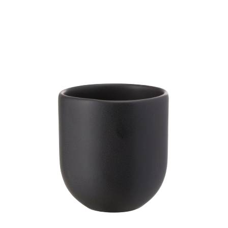 Căni & Cești - Pahar Ceramica Novum Vulcano 250ml, Negru Carbon Mat